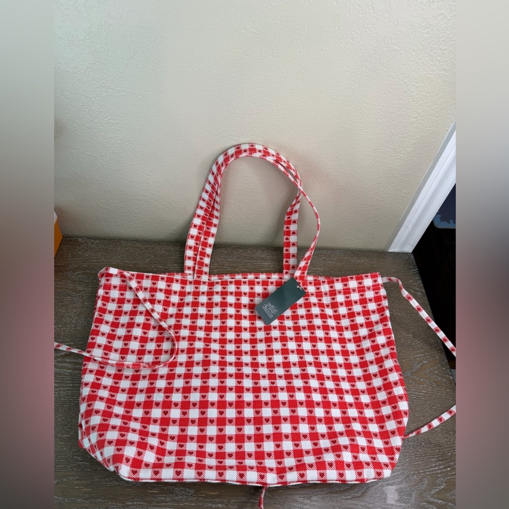 Wild Fable Gigham Tote/Bag NWT - Picture 2 of 2